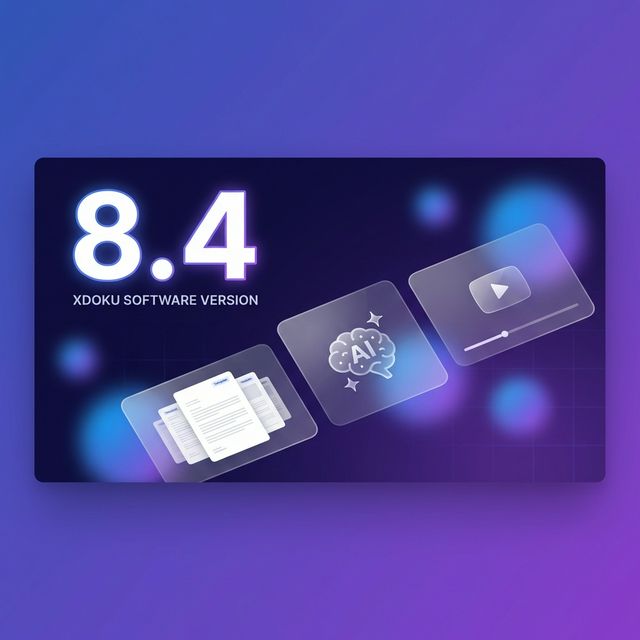 XDOKU 8.4 plantillas e IA generativa